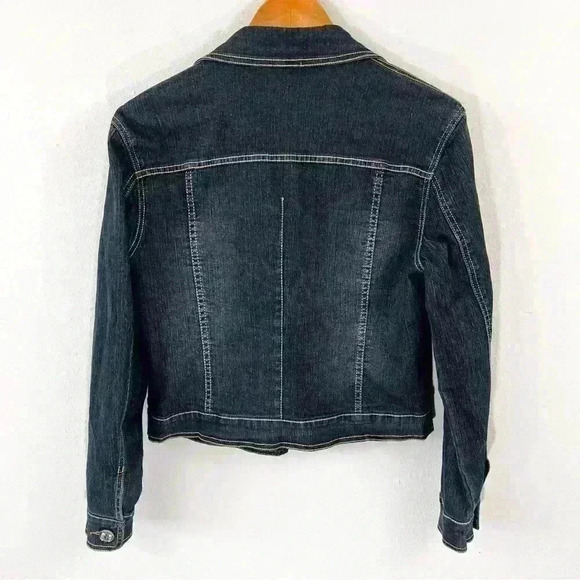 V Cristina Jean jacket with rhinestone detail - Picture 3 of 3